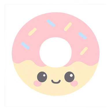 donut sticker
