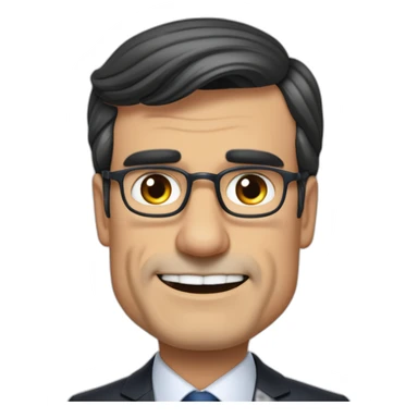 Presidente del gobierno Pedro Sánchez saludando a Puigdemont sticker