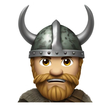 Camouflage viking sticker