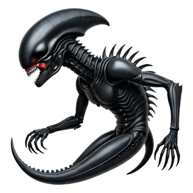 xenomorph from movie alien sticker