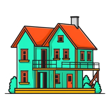 house under construction sticker