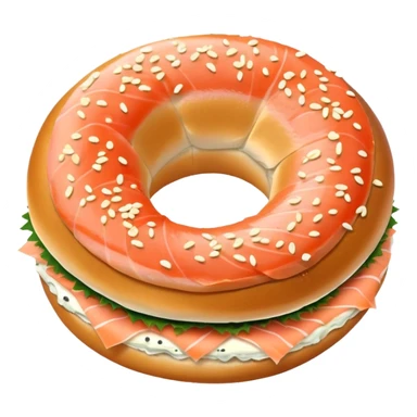 Lox bagel  sticker