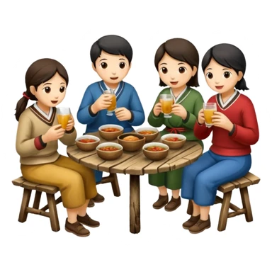 Tung tung sahur sticker