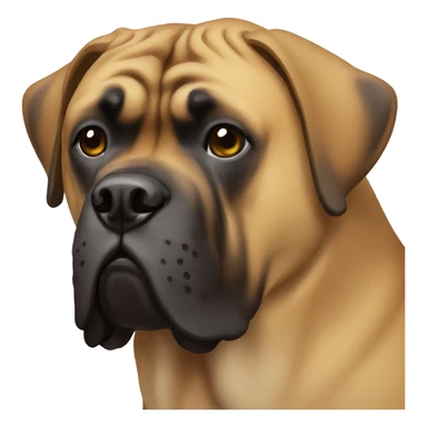 Bullmastiff Dog Breed Full Body sticker