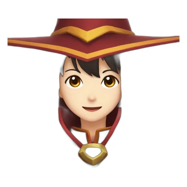 megumin face sticker