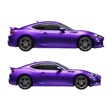 purple gt86 sticker
