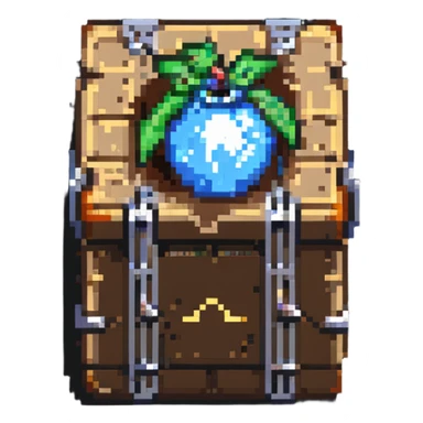 2d power up crate with bomb sticker