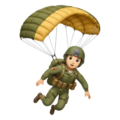 parachuting out of military aircraft sticker