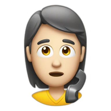 Client ignoring phonecall sticker