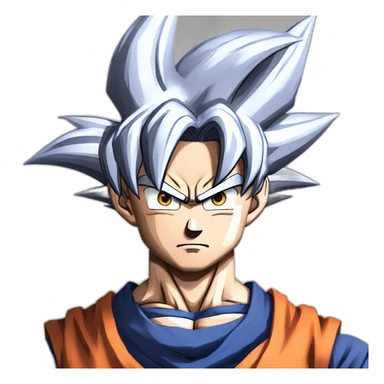 Son Goku ultra instinct sticker