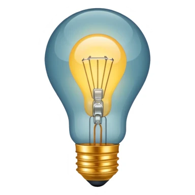 light bulb with small network nodes around sticker