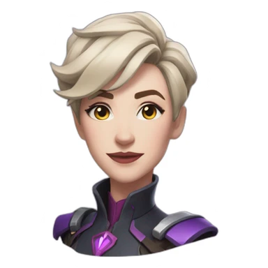 moira from overwatch sticker