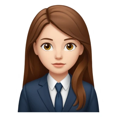 white-girl-with-long-brown-hair-lawyer sticker