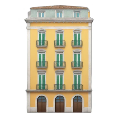 Lisbon building sticker