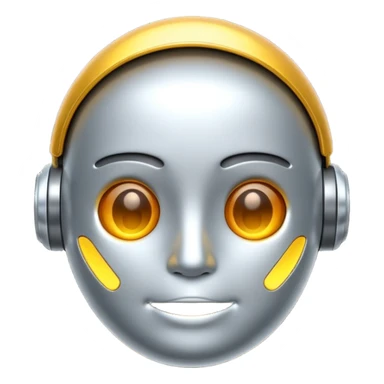 I need a slack emoji that ilustrates Artificial Intelligence (AI)

Make it animated and as large as possible 

I need to flag pull requests and messages that are generated with AI for colleagues to know that they need to pay attention sticker