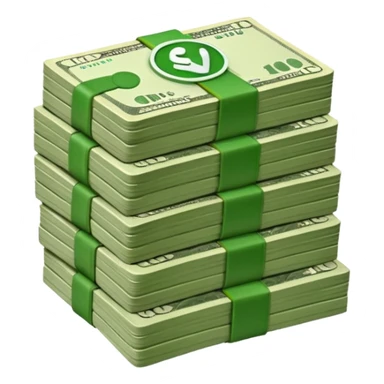 wifi money bill stack sticker