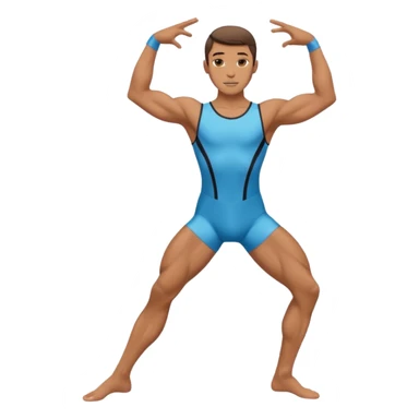 male dancer sticker
