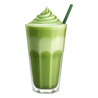 Si ve cold matcha latte sticker