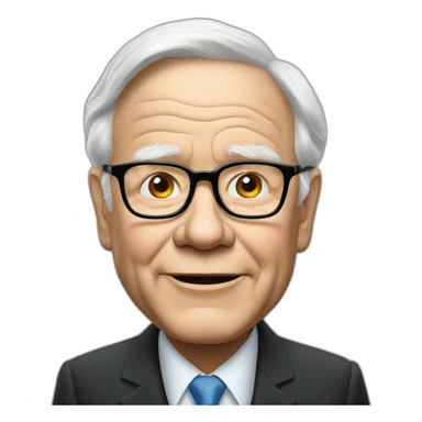 Warren Buffet sticker