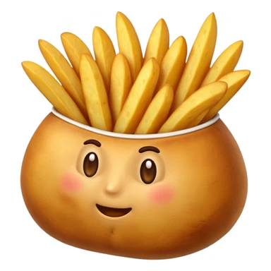 patatas fritas sticker