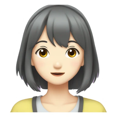 Nana Komatsu anime sticker