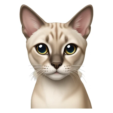 Lynx point siamese cat sticker