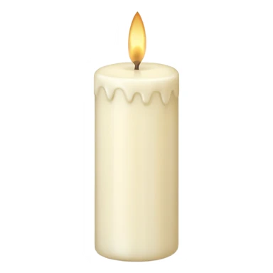 Decorative Wax Candle  sticker