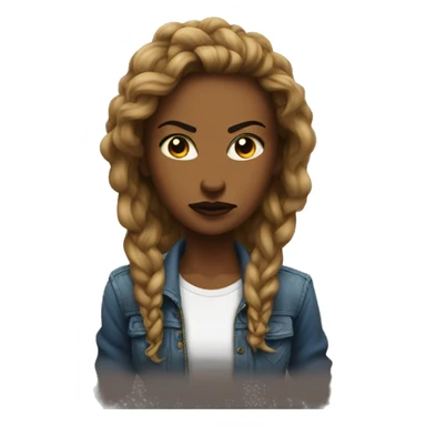 bad ass bitch sticker