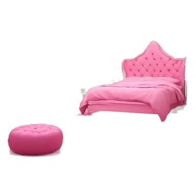 Glam pink decor room sticker