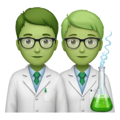 green scientific experts sticker