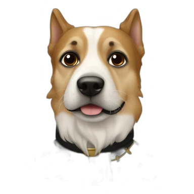 Perro pastor alemán sticker