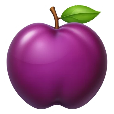 plum sticker