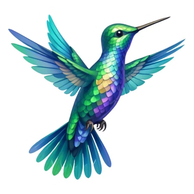 hummingbird sticker