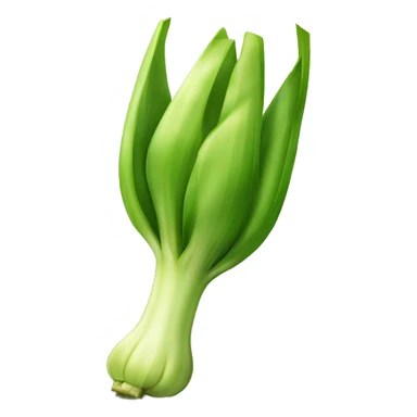 Leek angry sticker