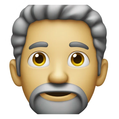 whispering man sticker