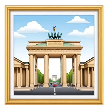 Brandenburg Gate sticker