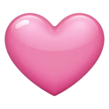 Pink beautiful shining heart  sticker