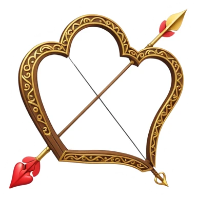 love bow and arrow sticker