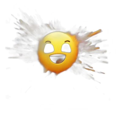 colorful explosion sticker