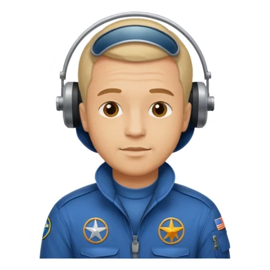 Light man who does the flight stiing at a film set  sticker