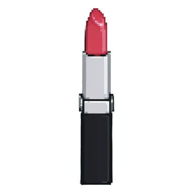 Red lipstick tube sticker