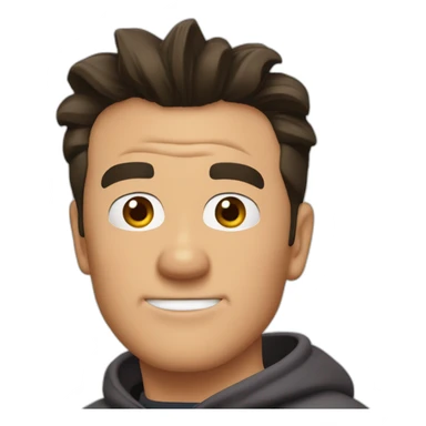 Chandler Bing from Friends sticker