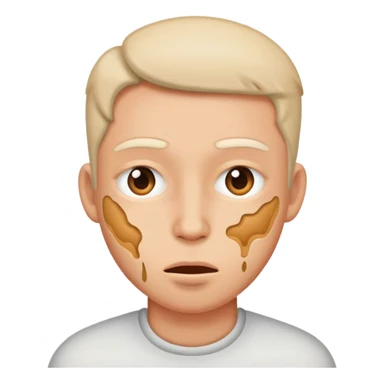 someone stuffing there face  sticker