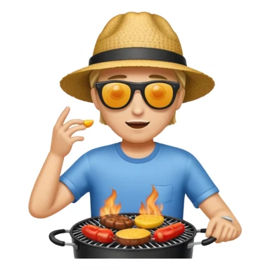 Too hot for a BBQ sticker