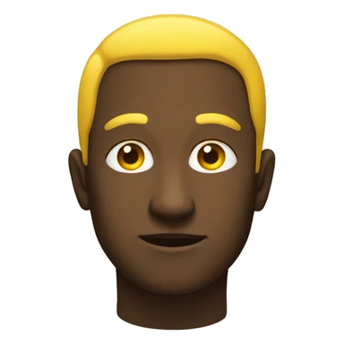 The original yellow face but side eyeing sticker