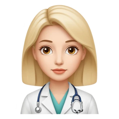 doctora de medicina estética sticker