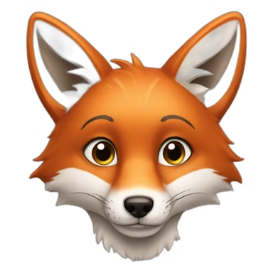 Arvi le renard  sticker