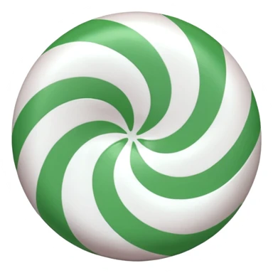 Peppermint emoji Google Noto Color emoji style  sticker