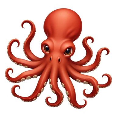 Asian communist revolutionary octopous sticker