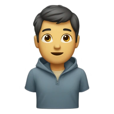 homme calvitie sticker